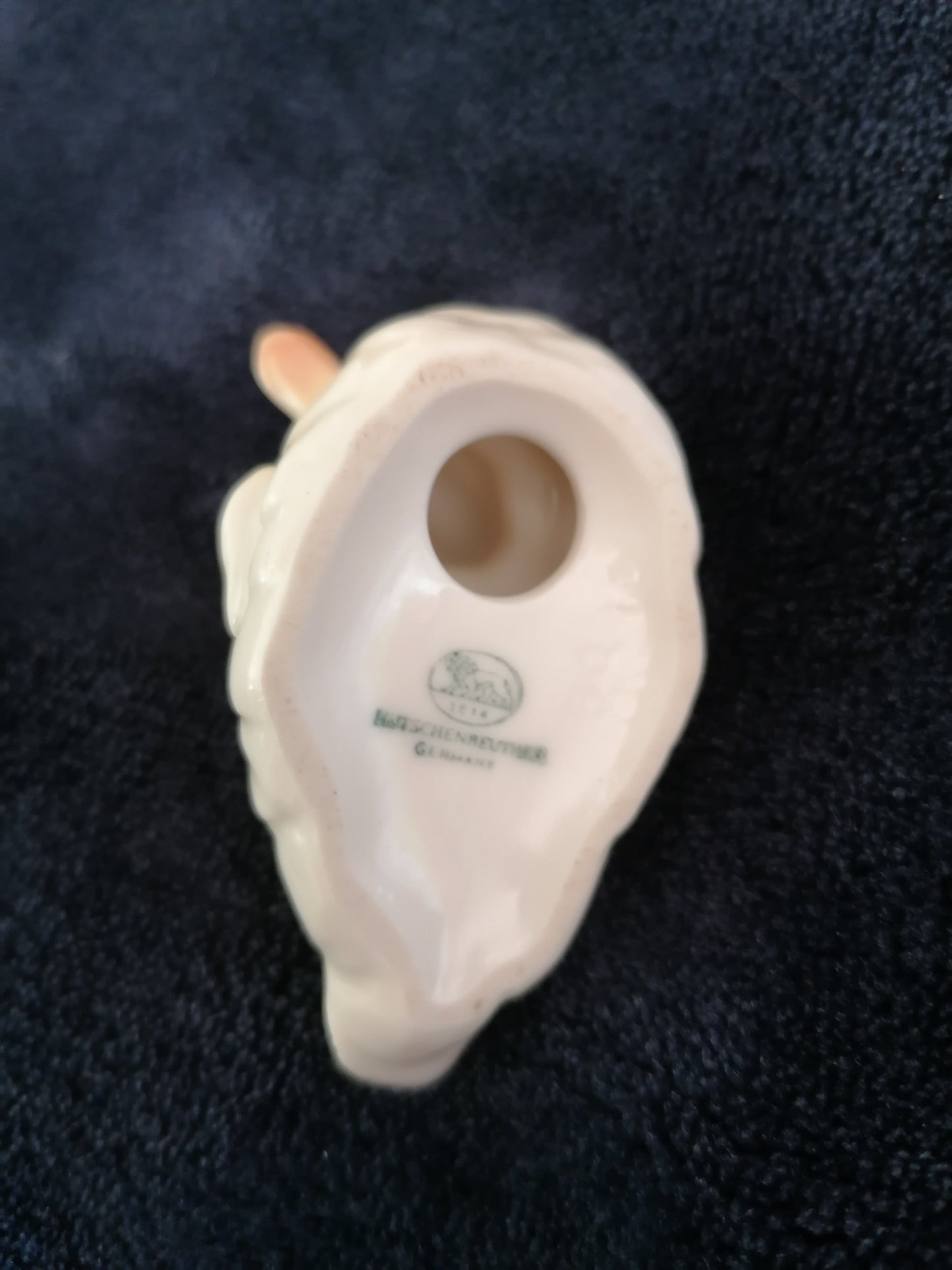 Porzellan Figur kleine gelbe Ente Küken