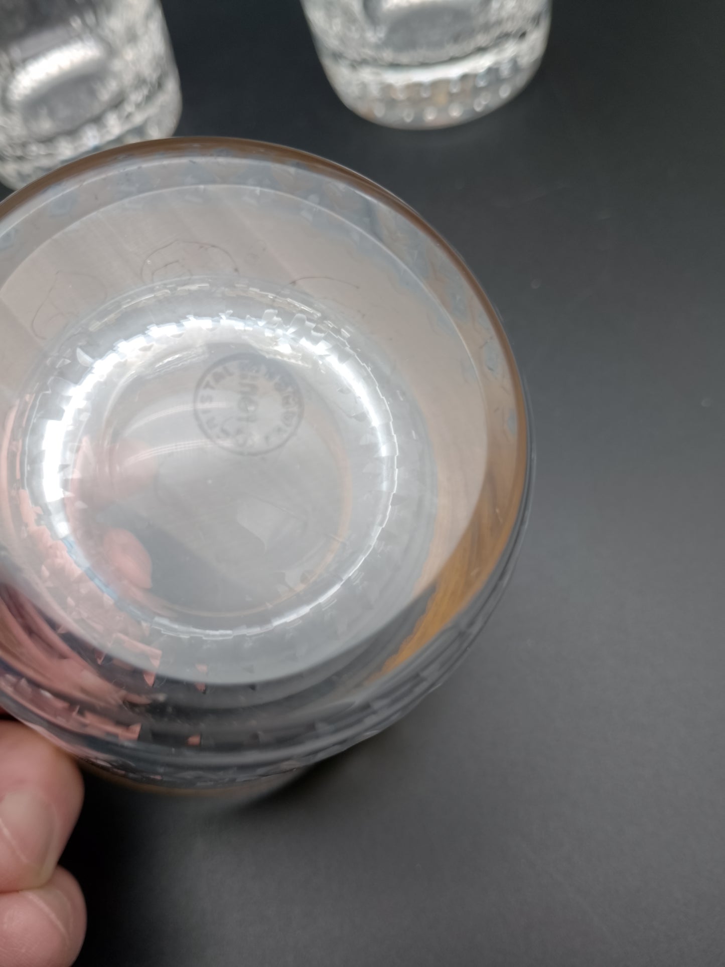 Whisky-Gläser Thistle Gold - Kristallmanufaktur Saint-Louis