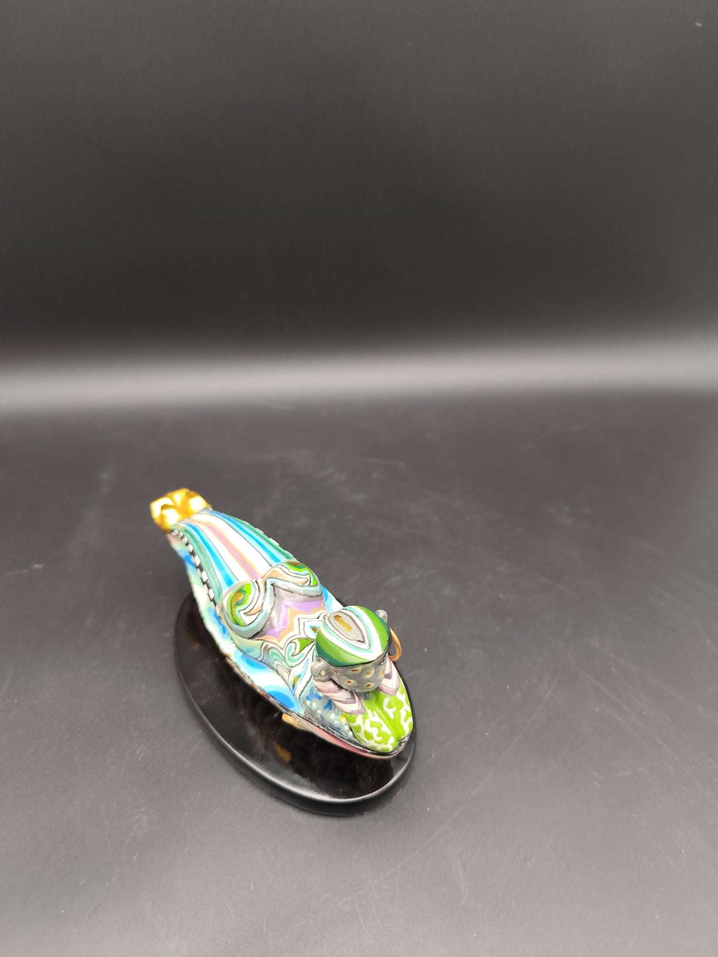 Tom's Drag Zodiac Skulptur Fisch – Handbemalt