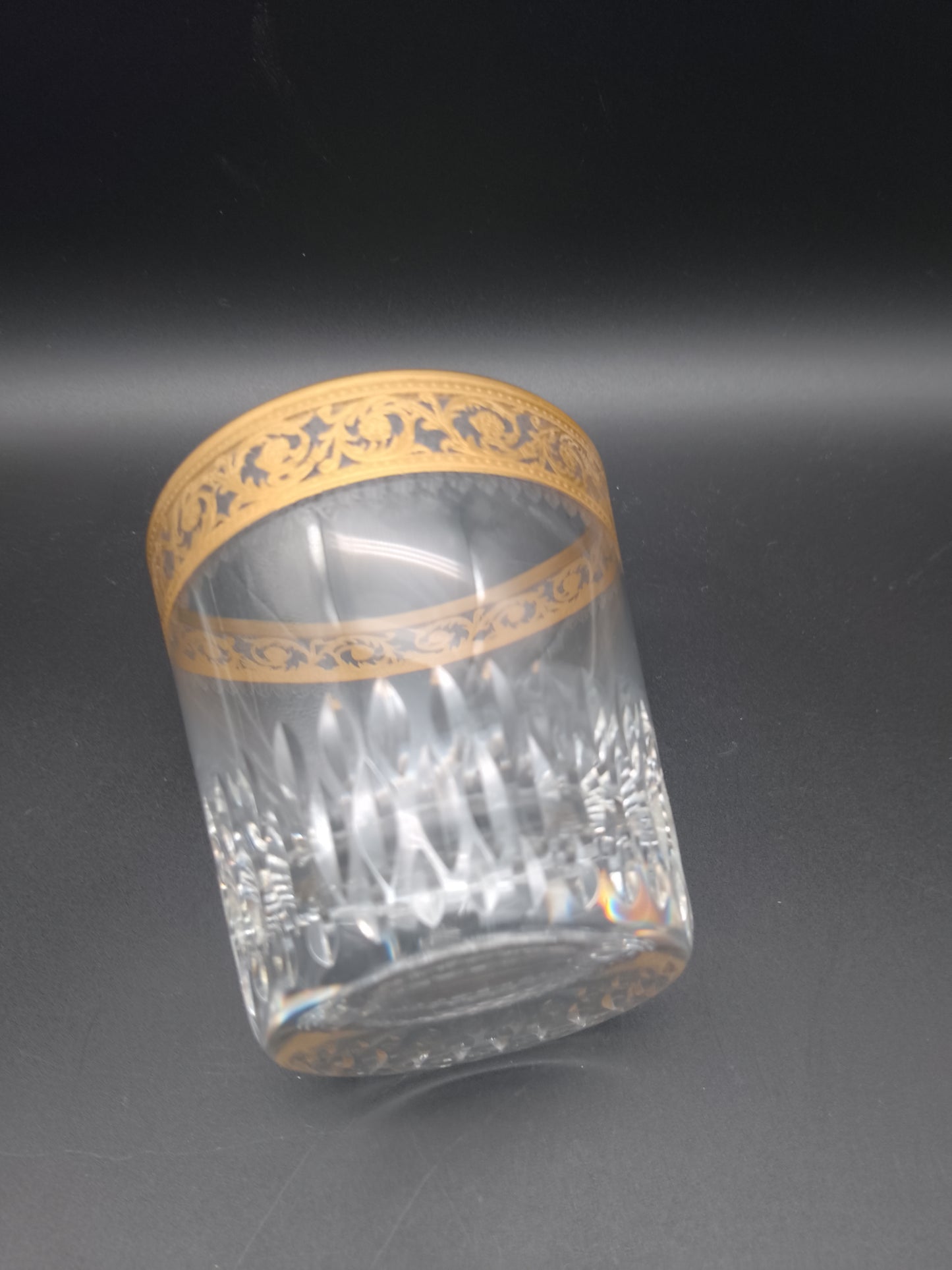 Whisky-Gläser Thistle Gold - Kristallmanufaktur Saint-Louis