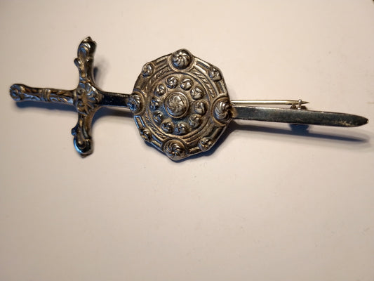 Schottische Kilt Nadel Broche 1949 von Robert Alsison