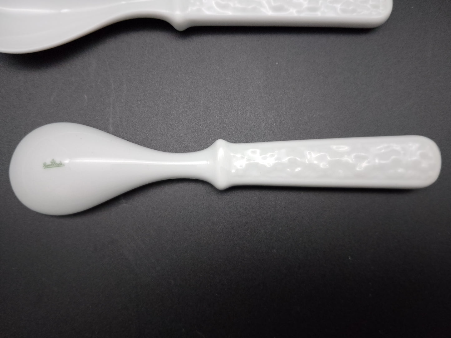 Porzellan Eierlöffel von Rosenthal aus der Serie Maria Weiss