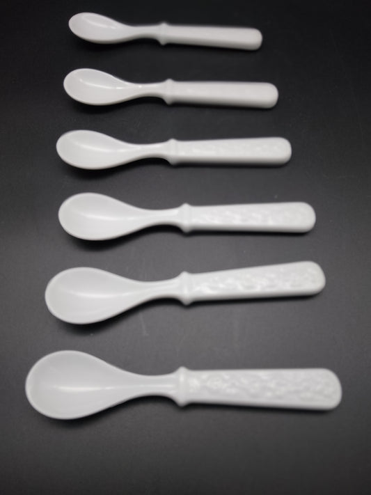 Porzellan Eierlöffel von Rosenthal aus der Serie Maria Weiss