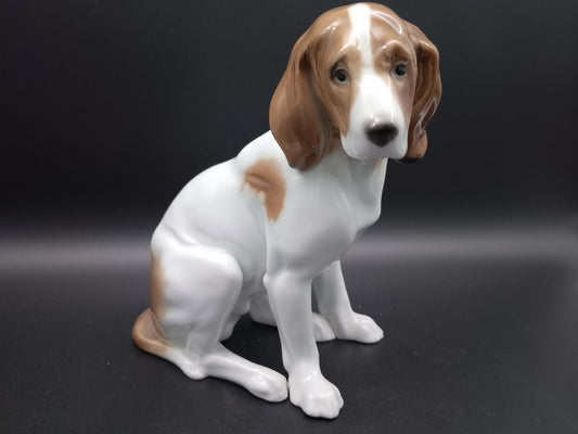 ENS Porzellan Hund Setter bzw. Pionter hellbraun