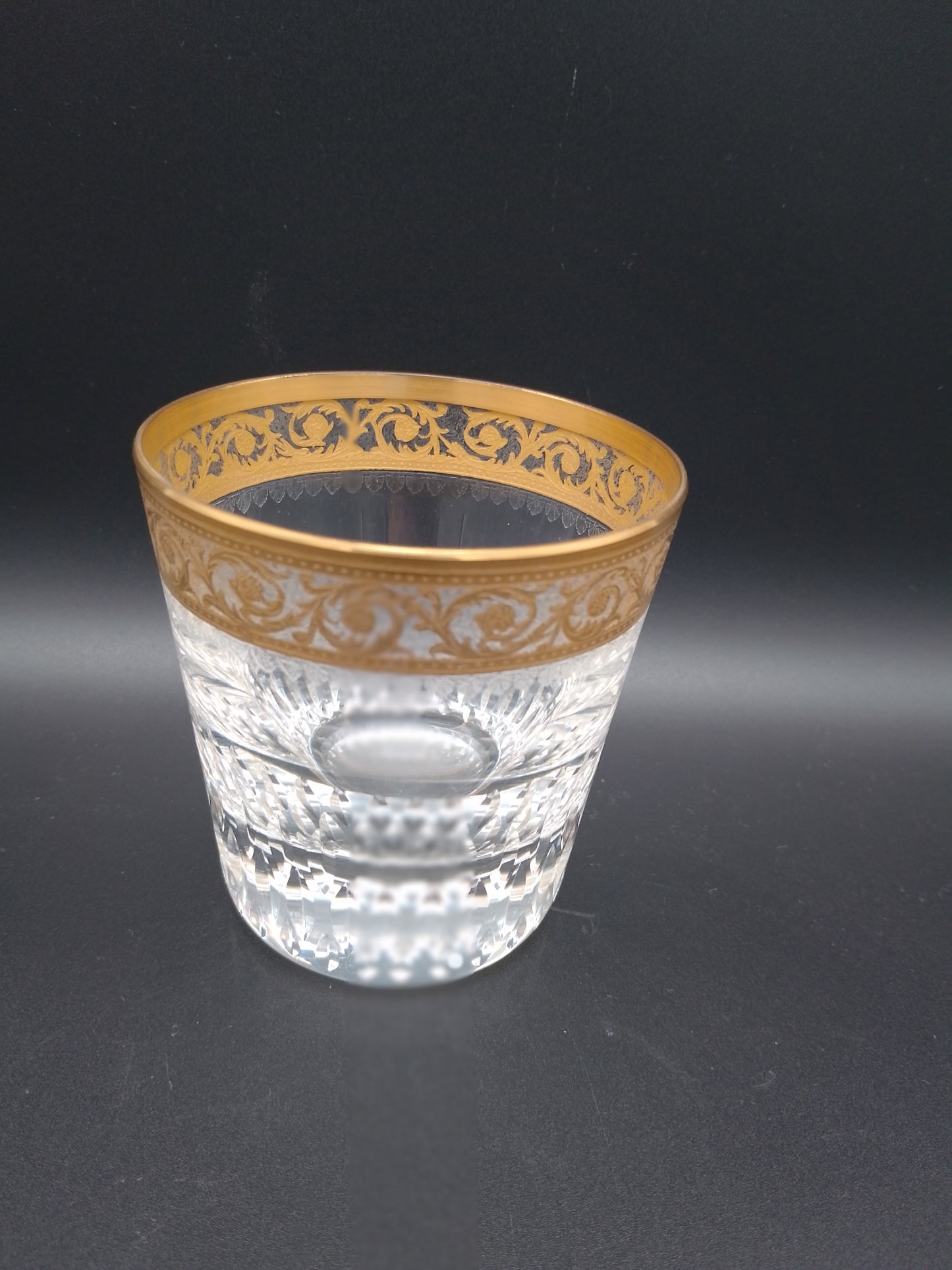 Whisky-Gläser Thistle Gold - Kristallmanufaktur Saint-Louis