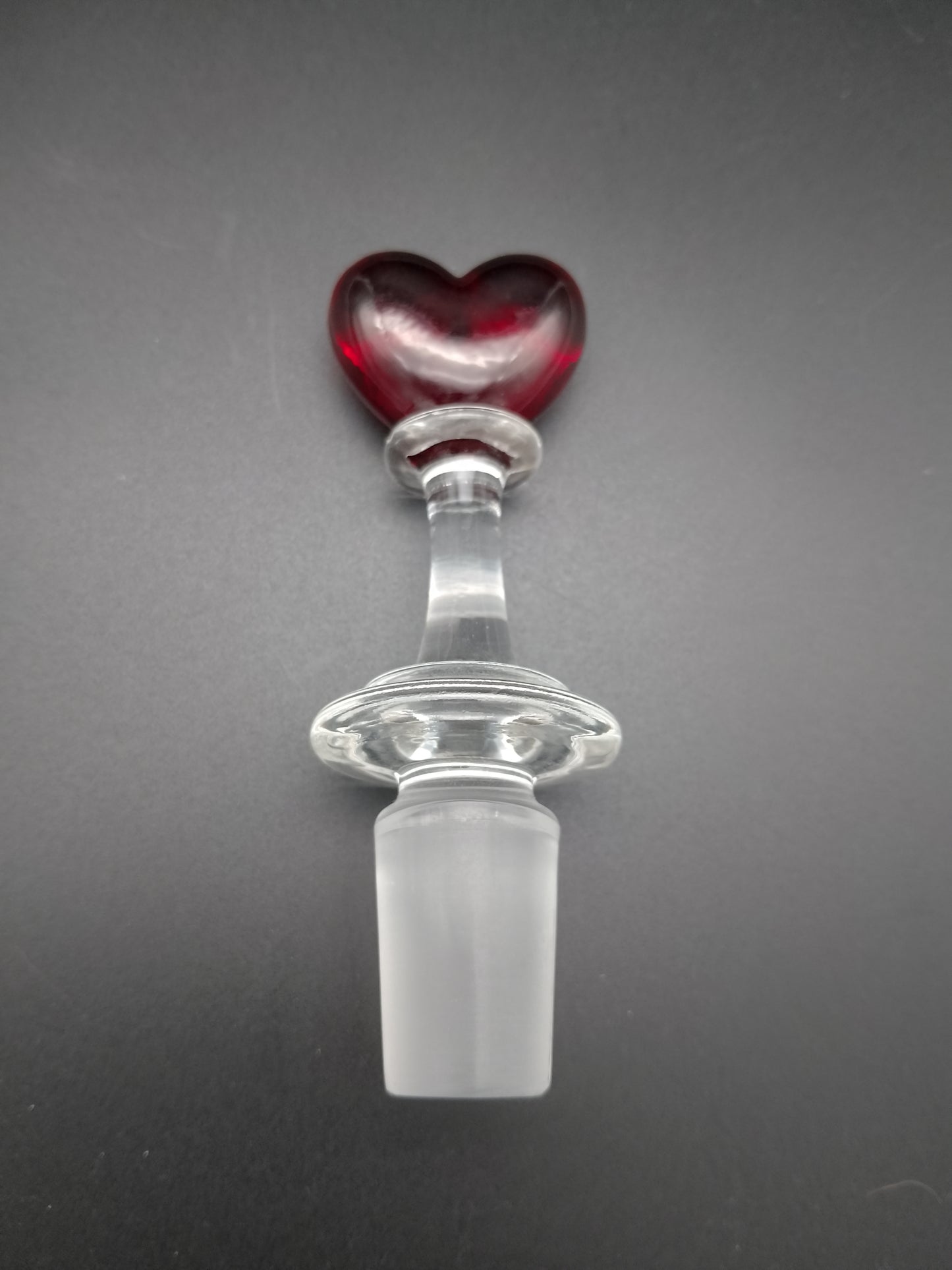 Sherry Likör Schnaps Karaffe mit Herz und passenden 6 Glässer