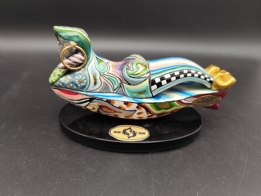 Tom's Drag Zodiac Skulptur Fisch – Handbemalt