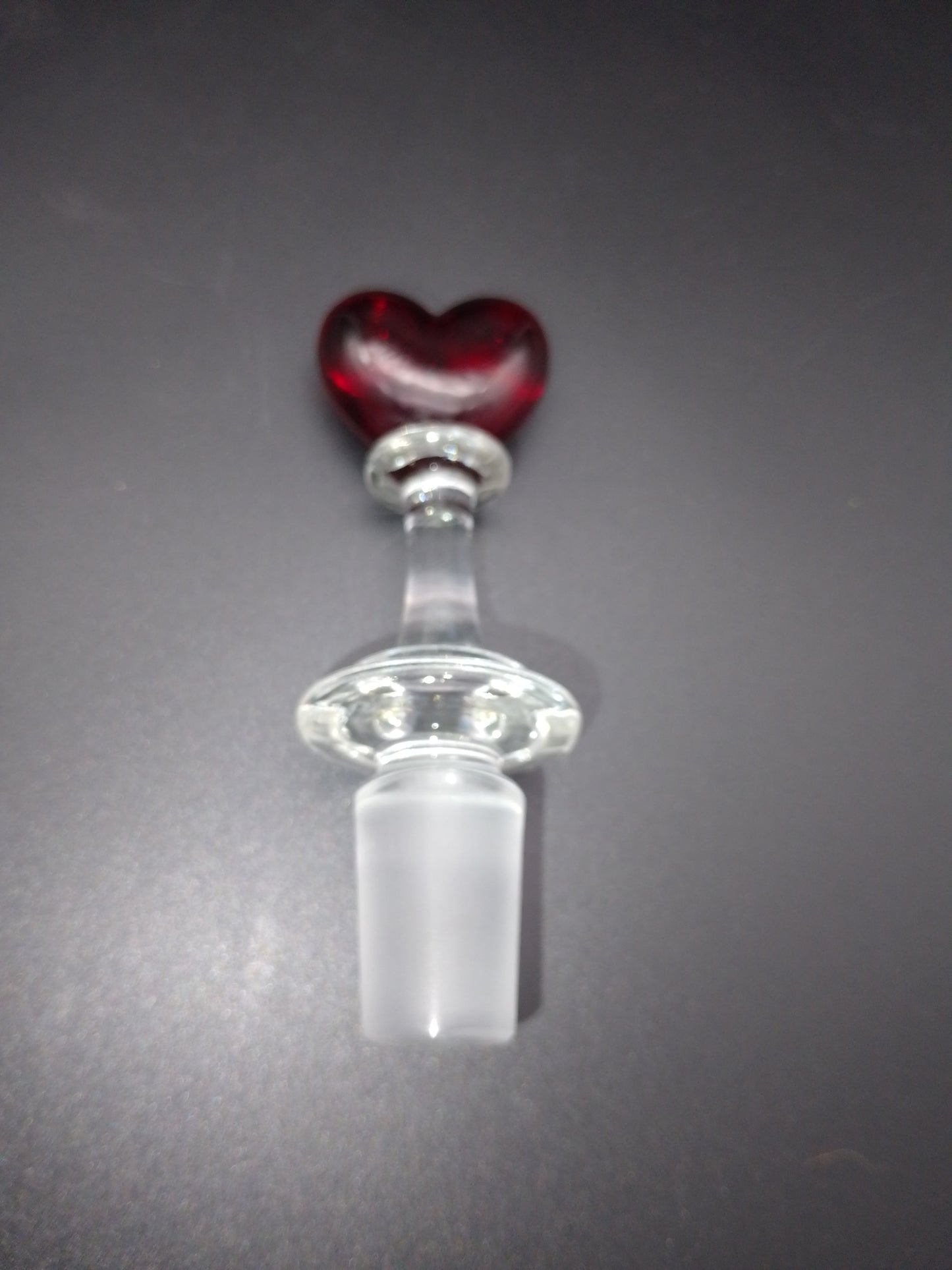 Sherry Likör Schnaps Karaffe mit Herz und passenden 6 Glässer